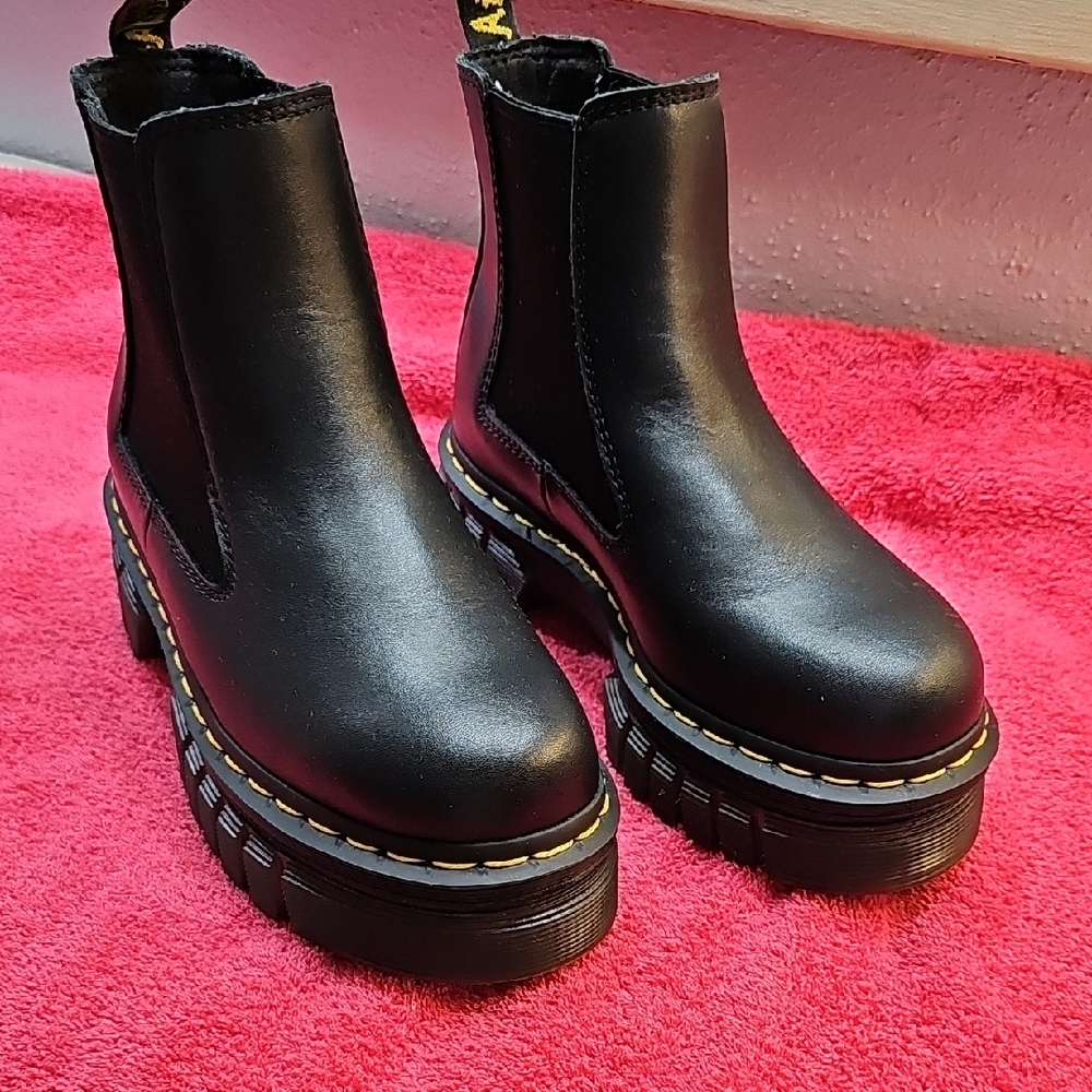 Dr. Martens Black Combat Boots